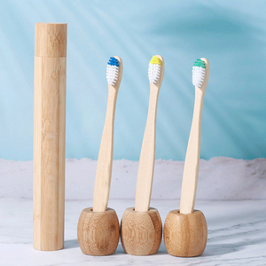 <span class=keywords><strong>Brosse</strong></span> à dents en charbon de bois, nylon, fibre de maïs, nano bambou, 100% biodégradable, écologique, logo personnalisé, adulte, bébé, enfant, usage domestique, boîte - Product Image 6