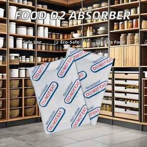 Poudre absorbante d'oxygène organique avec indicateur <span class=keywords><strong>O2</strong></span> 500CC pour stockage alimentaire, anti-moisissure, non toxique, écologique, vente chaude, oxygène d'usine - Product Image 4