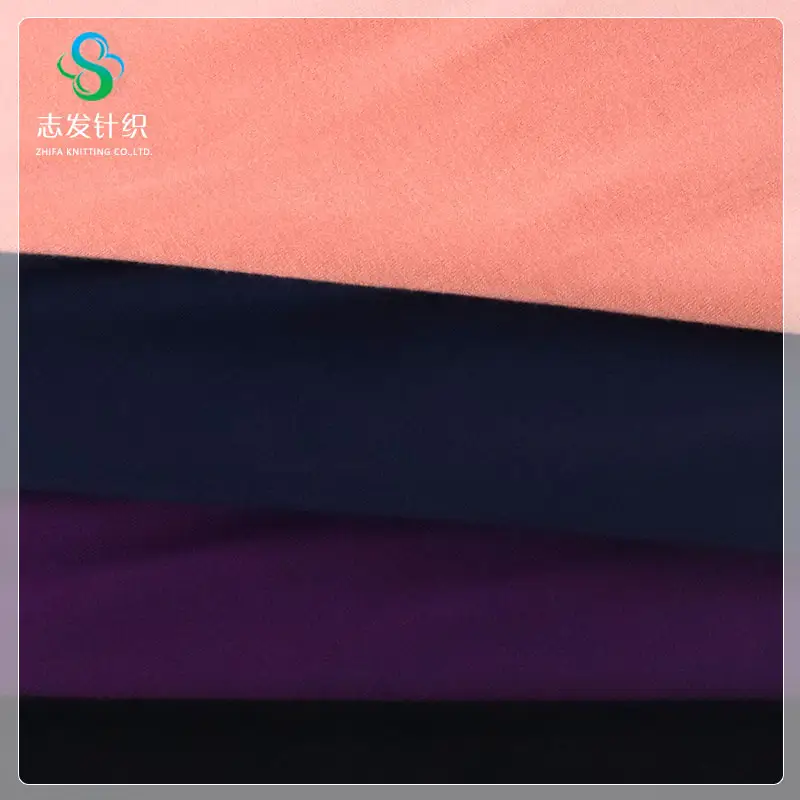 Fournisseur de tissu, tissu tricoté en coton 93% Viscose 7% Spandex, autre chaîne tricotée pour sweat-shirt