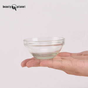 Beauty Planet all'ingrosso prezzo speciale ciotola acrilica trasparente Hotel lavaggio a mano viso ciotole piccola maschera facciale ciotola - Product Image 5