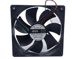 Ventilateur de refroidissement PC JEEK 120 mm 12 V 0,18 A 2200 tr/min ultra silencieux à faible consommation pour HTPC et <span class=keywords><strong>ventilation</strong></span> d'ordinateurs de bureau - Product Image 1