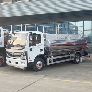 รถบรรทุกถังน้ำมันดีเซล/เบนซิน ดงเฟิง ขนาดเล็ก 4x2 พวงมาลัยขวา ถังสแตนเลส 5000 ลิตร สำหรับขาย - Product Image 3