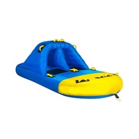Tube gonflable de remorquage de qualité supérieure en nylon intégral pour 1, 2, 3 ou 4 personnes, idéal pour les sports nautiques