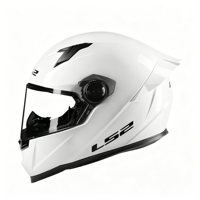 Casco Integral LS2 FF300 con Certificación 3C, Visera Antivaho, Alerón Grande, Equipo de Motociclismo para Todas las Estaciones, para Hombres y Mujeres