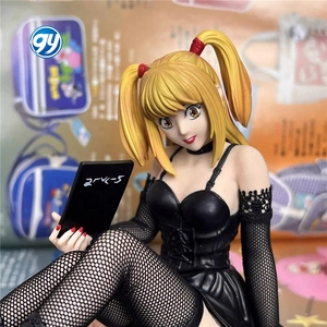 Figuras De Note 12CM <span class=keywords><strong>Anime</strong></span> <span class=keywords><strong>morte</strong></span> Note auto Deathnote L Killer Misa Amane figura bambola collezione modello giocattolo ornamento regalo nuovo - Product Image 4