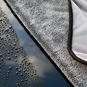 600gsm 40*40cm logotipo personalizado coche secado coreano Twisted Loop toallas - Product Image 5