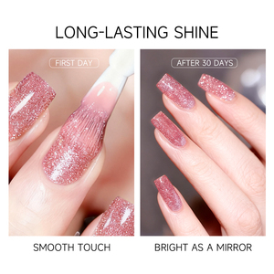 AiBevoow新品闪光28色凝胶指甲油专业指甲供应商指甲画高品质猫眼凝胶抛光剂 - Product Image 5