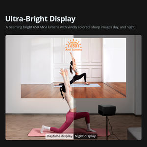 Proyector de TV Android L006 Personalizable con 650 Lúmenes, BT5.2, WIFI6 para Cine en Casa y Películas al Aire Libre - Product Image 5