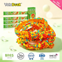 Yoloduck Prix d'usine Bonbons gélifiés en corde arc-en-ciel Halal en vrac, à conserver dans un endroit frais et sec, Bonbons à l'expresso