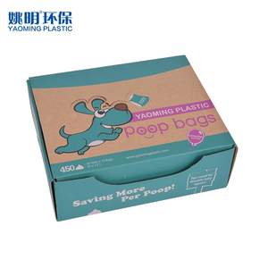 Bolsas para excremento de perro OEM de lujo sostenible, diseño de dibujos animados, material engrosado, biodegradables, de almidón de maíz PLA, compostables, en rollo, a prueba de fugas - Product Image 2