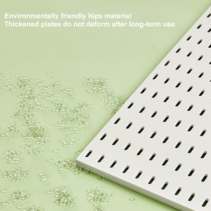 Supports de stockage d'affichage de mur de plaque de trou en plastique combinables pour des techniques d'injection de cuisine <span class=keywords><strong>porte</strong></span>-outils décoratifs - Product Image 3