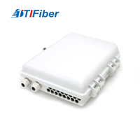 Boîtier de distribution de fibre optique FTTH FTTX 4 ports 8 ports ODB FDB avec répartiteur pour câble télécom extérieur