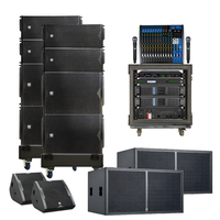 Système de sonorisation Line Array passif double 10 pouces LS3 (4+4+2+2) Série LA (4+4+2+2sub) Puissance de sortie 500W/700W avec connectivité Speakon