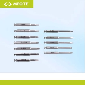 Chiave dinamometrica universale avanzata per impianto dentale con testina di fermo regolabile da 5-35n. Cm con strumento dentista 16 pz - Product Image 6