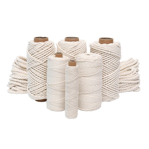 JP High-Quality Woven Rope Pure Natural Cotton Rope <strong>String</strong> Diy Weaving Process - Product Image 2