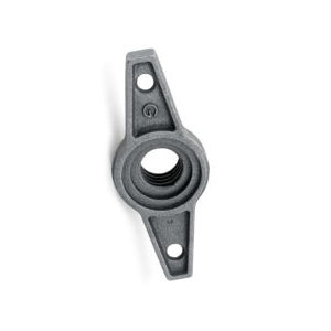 Tuerca de mariposa para base de tornillo ajustable de andamios 350g FCD 450 / ASTM A536 (Grado 65-45-12) - Product Image 2