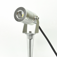 IP65 Étanche En Aluminium LED Spike Lumières Blanc Chaud Extérieur RGBW Jardin Spot Éclairage 5 W Paysage Lampes Verre ETL Certifié