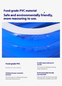 <span class=keywords><strong>สระ</strong></span>ว่าย<span class=keywords><strong>น้ำ</strong></span><span class=keywords><strong>เป่า</strong></span><span class=keywords><strong>ลม</strong></span> PVC สองชั้น สีฟ้าขาว โปร่งใส คุณภาพสูง ราคาถูก ทนทาน ขายส่งจากโรงงาน - Product Image 5