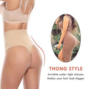 Faja Moldeadora Seamless de Tanga para Mujer, Control de Abdomen, Bragas Reductoras de Cintura Alta, Ropa Interior Adelgazante al por Mayor - Product Image 4