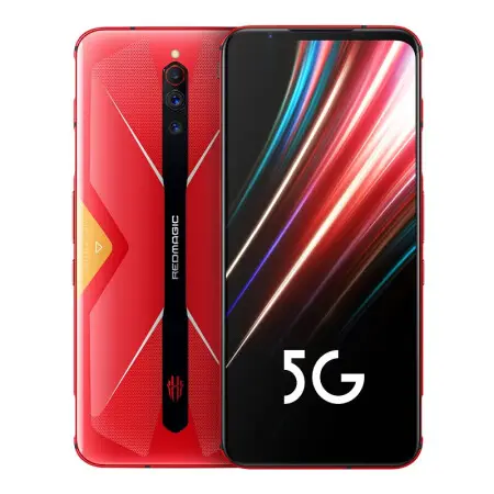Saham Global Versi Nubia Red Magic 5G Asli Permainan Ponsel Snapdragon865 Dibangun Di Fan Memanas 144Hz Layar Smartphone