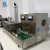 Machine de scellage automatique par induction pour bouteilles, pots et contenants en aluminium – Scelleuses pour l'emballage alimentaire des petites entreprises