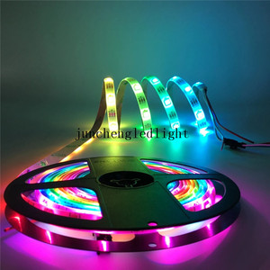 Bande de pixels RGB <span class=keywords><strong>LED</strong></span> adressable individuellement 5V WS2812B 5 mètres 60 <span class=keywords><strong>LED</strong></span> mètre IP30 IP65 IP67 - Product Image 4