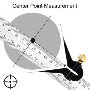 300MM paslanmaz çelik açı cetvel dijital iletki seti <span class=keywords><strong>180</strong></span> derece marangoz kare seviye ağaç İşleme araçları alüminyum - Product Image 5