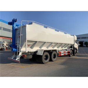 Camión de Alimentación a Granel Dongfeng de 25 Toneladas, 8x4, Diésel, para Granja y Ganado, Nuevo Camión de Transporte de Granos - Product Image 2
