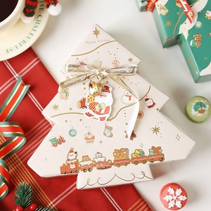 Wholesale High Quality Custom Size <b>Christmas</b> Tree Shaped Paper Packaging Gift <b>Box</b> - Product Image 5