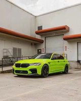 Pour BMW F90 M5 LCI, séparateur de pare-chocs avant en fibre de carbone véritable de haute qualité