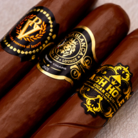 Conception de logo privé personnalisée, étiquette de cigare de luxe holographique durable, feuille d'or, gaufrage 3D, estampage à chaud, anneaux adhésifs pour cigares