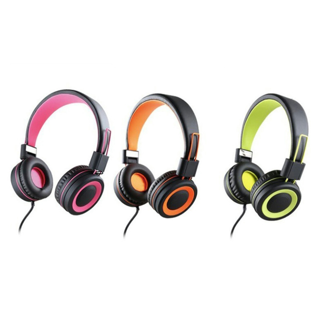 High Quality Wired Kids Earphones & Headphones with 85db Volume Limit Good Safety Features for Music Listening