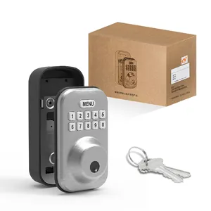 Tastiera meccanica con chiave di sicurezza con serratura a cilindro con password digitale