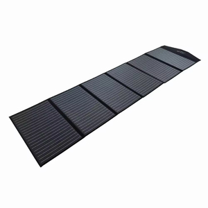 Panel Solar Plegable Negro Portátil con Precio Directo de Fábrica, con 21% de Eficiencia y Bolsa para Transporte, para Acampar al Aire Libre y Uso en Autocaravanas - Product Image 4