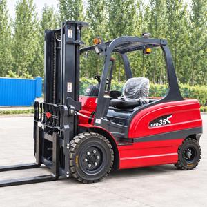 Chariot élévateur de entrepôt, mini chariot élévateur électrique de 3,5 tonnes pour entrepôt de petite taille, taille compacte, utilisation facile, utilisation flexible - Product Image 6