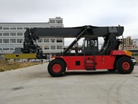 Chariot élévateur diesel pour équipement portuaire 45 TON HNRS45 Reach Stacker pour conteneurs à prix avantageux à vendre