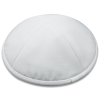Kipa,yarmulka,bar Mitsvah, Brit Mila, Personalizar. bordado. terciopelo Plata Jacquard Impresión digital Traje blanco Tela Kippah