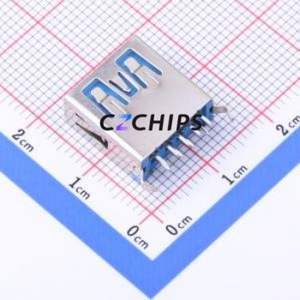 HC-ST-003-07-Z USB Connector Through hole Component (THT) Connector Type-A USB 3.0 Female Through Hole - Product Image 2