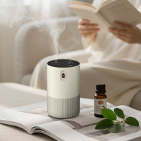 Diffuseur de parfum pour voiture en alliage d'aluminium, portable, sans fil, rechargeable, écologique, sans eau, pour huiles aromatiques – Vente en gros