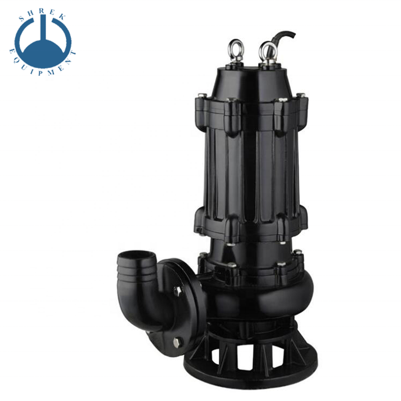 Погружной насос для сточных вод серии WQK/QG WQX с режущим устройством