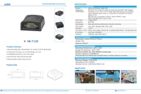 XB-7120 Syble Máquina de Autoservicio para Exteriores, Lector de Códigos QR, Escáner de Código de Barras de Montaje Fijo 1D 2D