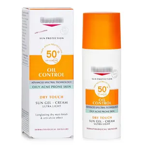 Sunscreen Waterproof and Sweatpro Refreshing Oil Control Facial Sunscreen 50ml Anti-Sweat Moisturizing Isolation Makeup