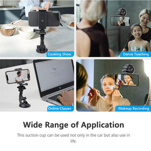 YEAH <span class=keywords><strong>Go</strong></span> <span class=keywords><strong>Pro</strong></span> 11 10 accessoires téléphone portable support de voiture verre <span class=keywords><strong>ventouse</strong></span> pour Gopro Hero Max Insta360 X3 X2 SJCAM DJI OSMO - Product Image 6