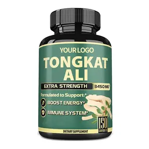 Healthcare Supplement Extrato de Maca Arginina Tongkat Ali Saw Palmetto Extract Men's Test Booster Cápsulas Test Booster