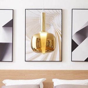 Lámpara de Cristal Nórdica Moderna Minimalista, Lámpara de Araña Creativa de Lujo para Sala de Estar, Dormitorio, Mesita de Noche, Diseño Personalizado - Product Image 6