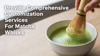 Ensemble de mélangeur à matcha avec logo personnalisé, fouet en bambou, accessoires de cérémonie du matcha, marque blanche