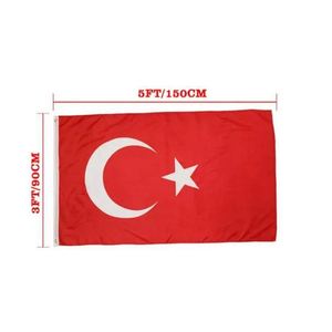 Banderas Nacionales Turcas del Mundo, Bandera de Turquía de Poliéster de 3x5 pies para Exteriores, Tamaño Personalizable, Logotipo Personalizado, Portátil para Eventos Deportivos - Product Image 5