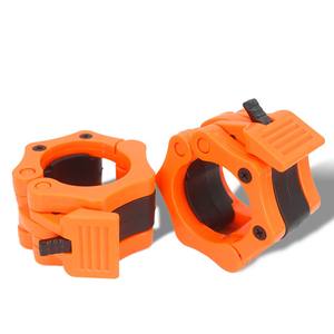 Pinzas para mancuernas Abrazaderas para barra de pesas Levantamiento de pesas Cierre giratorio <span class=keywords><strong>Collar</strong></span> para barra de 50 mm - Product Image 2