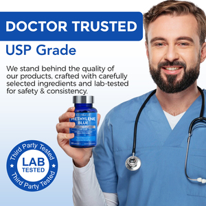 OneBtanicl Label pribadi Vegan, suplemen makanan meningkatkan penyerapan metilen biru kapsul untuk dukungan energi kesehatan seluler - Product Image 4