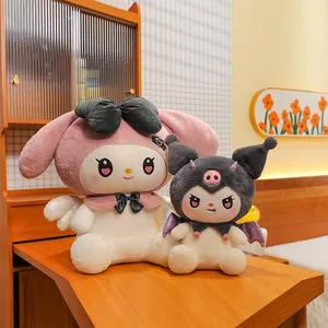 40/50/60/100厘米三丽鸥图kuromi melody blackpink kawaii plushie玩具娃娃定制超柔软婴儿毛绒玩具儿童礼物